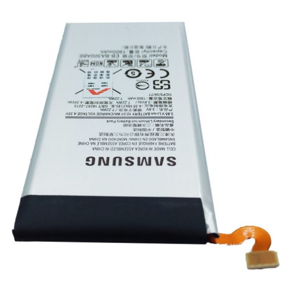 مشخصات باتری Samsung Galaxy A300