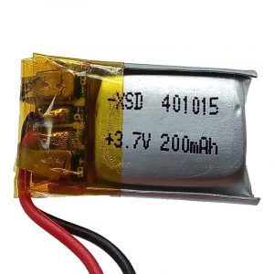 باتری لیتیومی آدامسی (200mAh) 401015