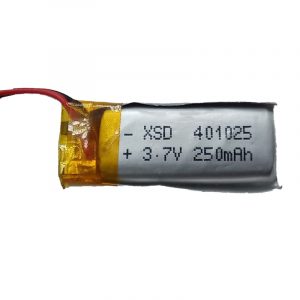 باتری لیتیومی آدامسی (250mAh) 401025