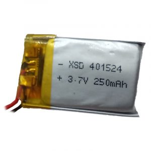 باتری لیتیومی آدامسی (240mAh) 401524