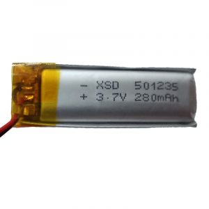 باتری لیتیومی آدامسی (350mAh) 501235