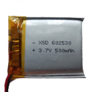باتری لیتیومی آدامسی (500mAh) 602530