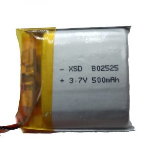 باتری لیتیومی آدامسی (500mAh) 802525